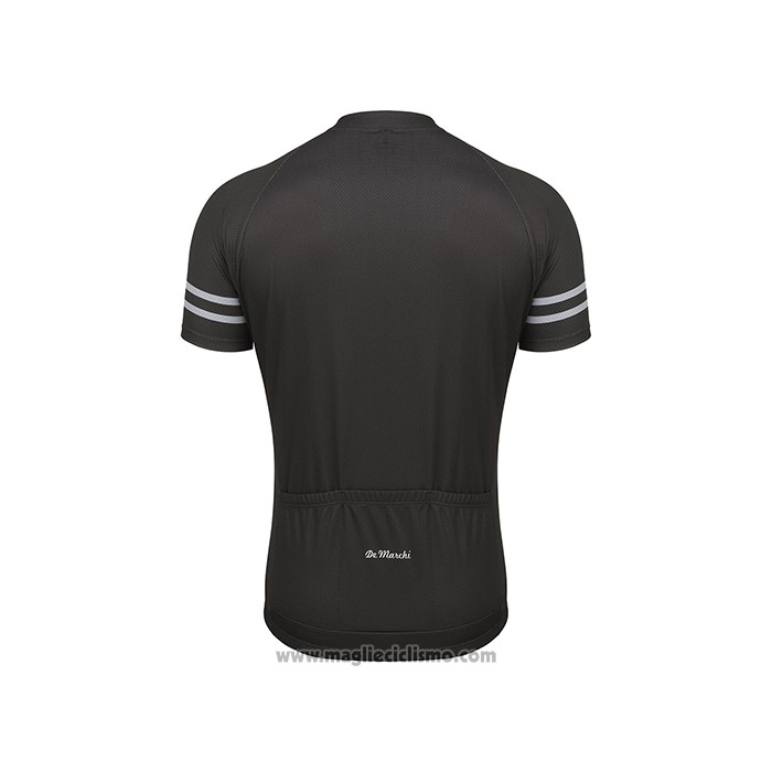 2021 Abbigliamento Ciclismo De Marchi Nero Manica Corta e Salopette
